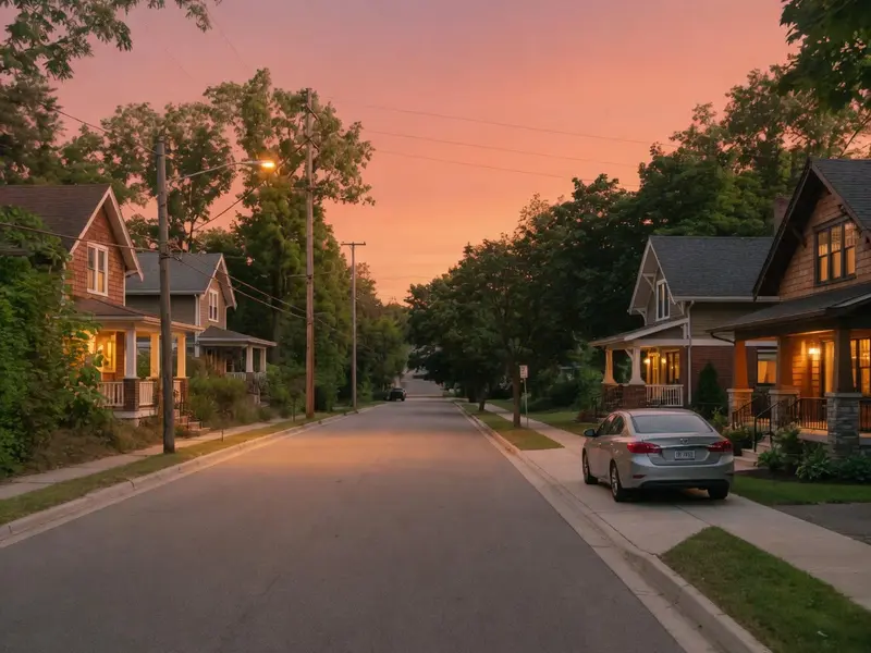View of Highland Park