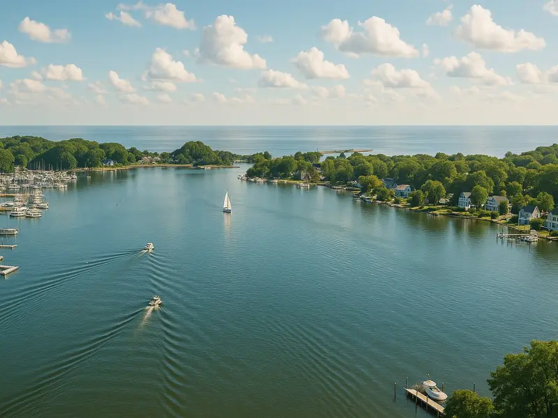 View of Lake Macatawa