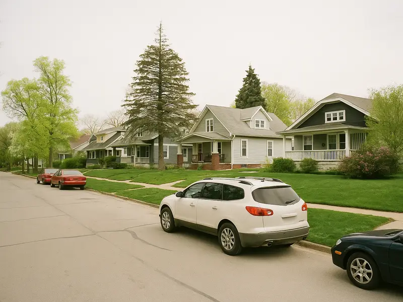 Street view of Garfield Park