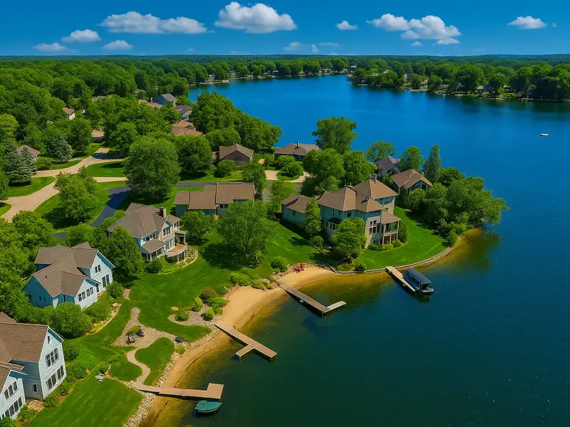 Street view of Lake Bella Vista