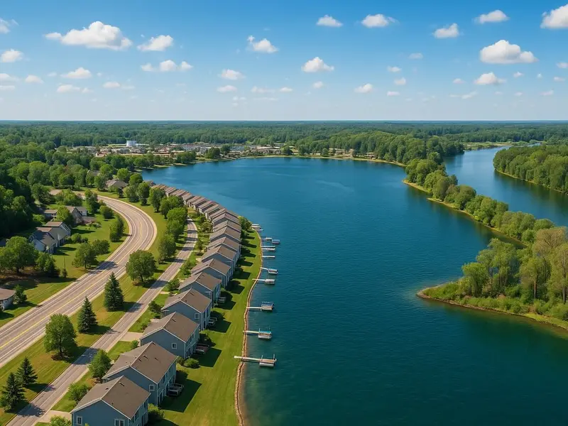 Street view of Versluis Lake