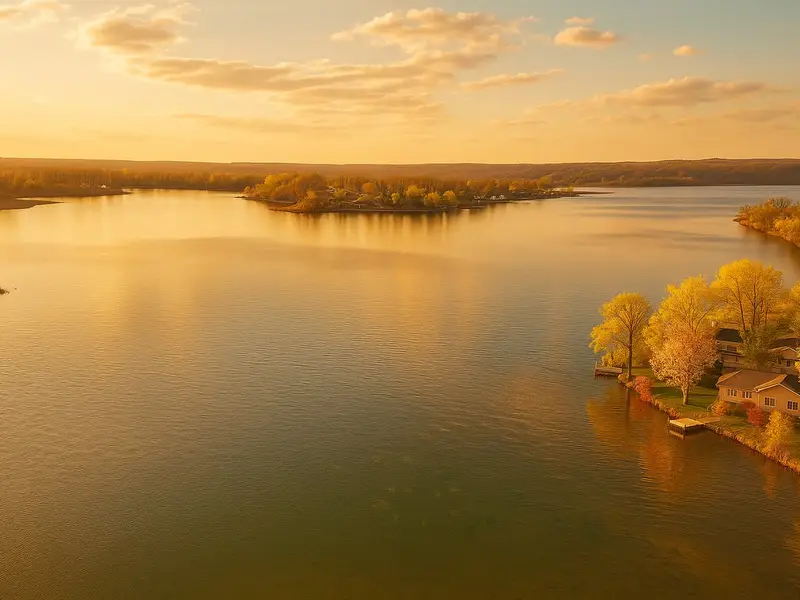 Street view of Wabasis Lake